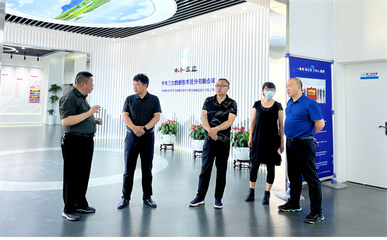 石嘴山市高新技術產業(yè)開發(fā)區(qū)管委會赴中水三立數據技術股份參觀調研，共促環(huán)境保護監(jiān)測發(fā)展